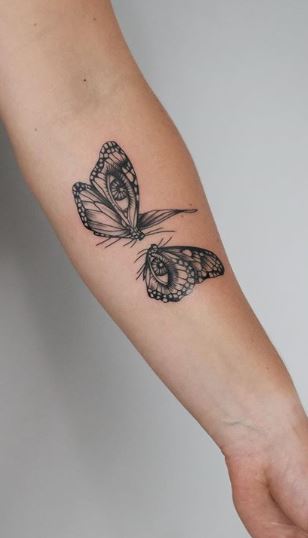 Butterfly Lady Tattoos  All Things Tattoo