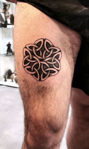 Shield Knot  Celtic Tribal and Tiki Tattoos  Last Sparrow Tattoo