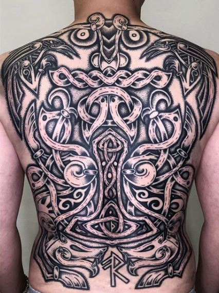 9 Symbolic and Courageous Tribal Celtic Tattoo Designs