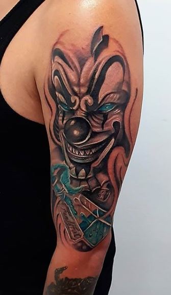 Clown Tattoos Meanings Tattoo Ideas  More