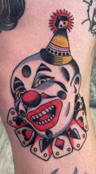 Clown Tattoos - Ideas & Meaning PLUS 24 Photos & Designs