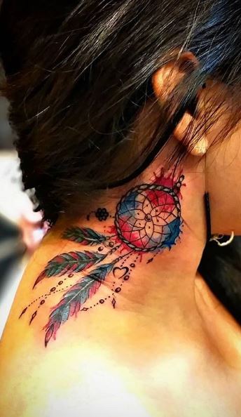 17 Bold Choices For Perfect Dream Catcher Tattoo Design