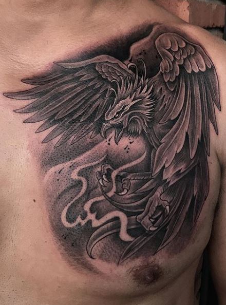 chesttattoo #owltattoo #chest #tattoo #inkedup #chestworkout #owl #3dtattoo  #tattoomodels #tattooapprentice #tattoodesign #bigtattoo #co... | Instagram