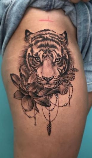 15 Realistic Tiger Tattoo Designs For Women  PetPress