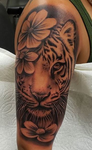 Forearm tiger tattoos for women Design Idea for Men and Women  Cool arm  tattoos Arm tattoo Tiger tattoo