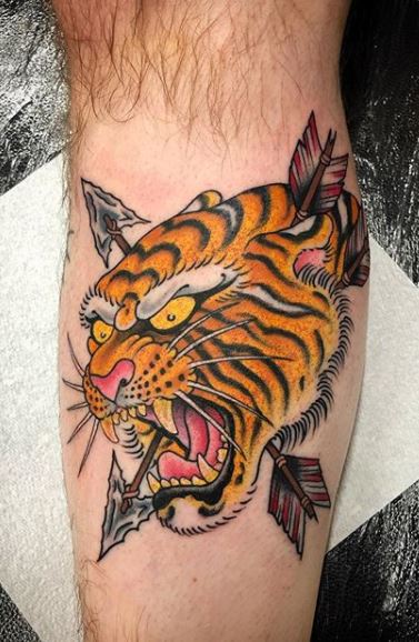 50 Of The Best Tiger Tattoos for Men in 2023  FashionBeans