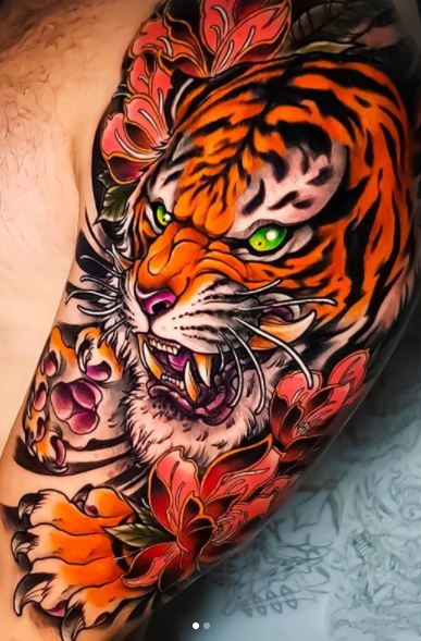 75 Trendy Tiger Tattoos - Designs, Ideas & Meaning - Tattoo Me Now
