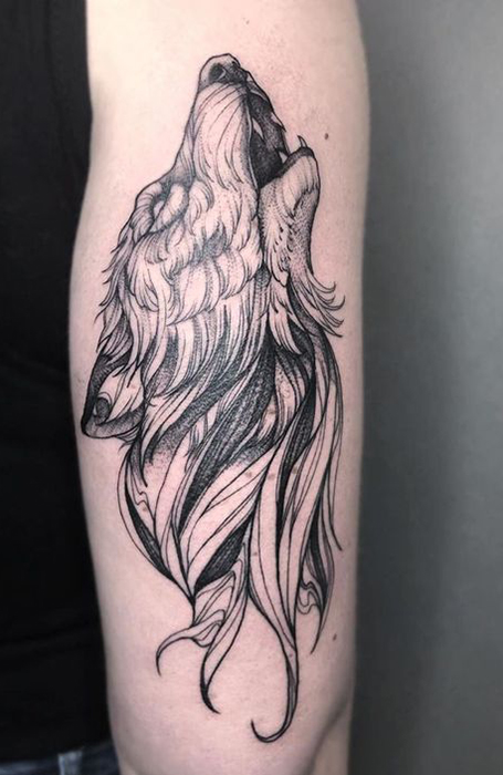 lone wolf tattoo meaning lone wolf tattoo meaning