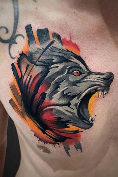 Wolf Tattoos - What's their Meaning? PLUS Ideas & Photos Wolf Tattoos - What's their Meaning? PLUS Ideas & Photos