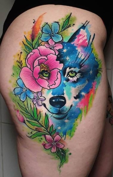 12 Wolf Face Tattoo Ideas To Inspire You  alexie