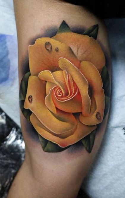 9 Latest and Stylish Yellow Tattoo Designs with Ideas