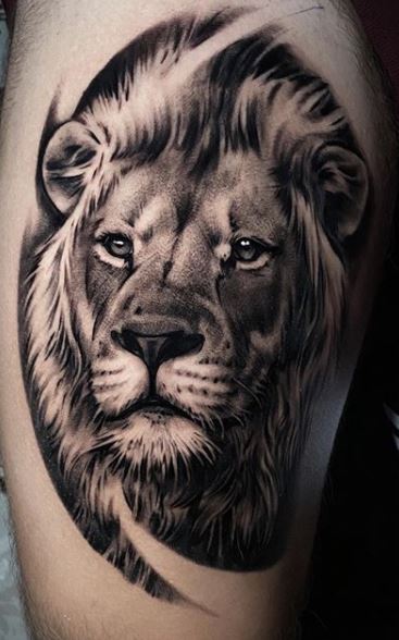 10+ Best Lion & Heart Tattoo Designs - PetPress