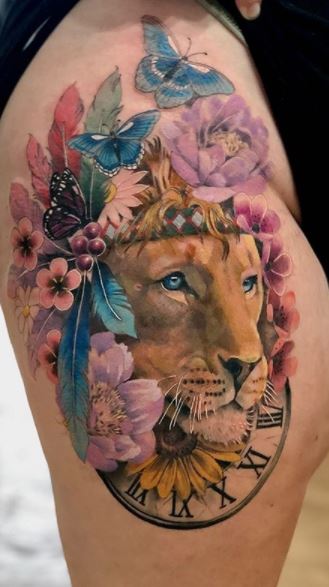 Top 91 Lioness Tattoo Ideas 2022 Inspiration Guide  Next Luxury