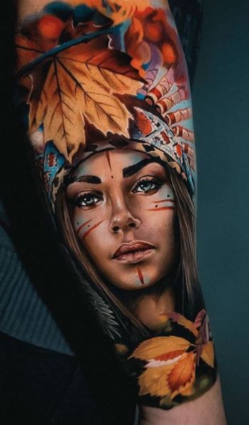 Native American & Indian Tattoos - Meaning & Cool Examples