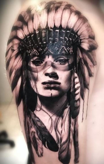 Native American & Indian Tattoos - Meaning & Cool Examples