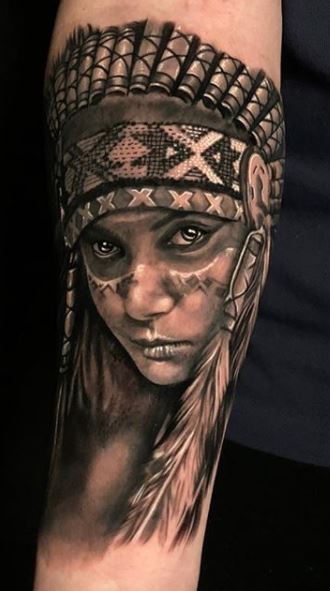 75 Amazing Native American Tattoos For A Tribal Look