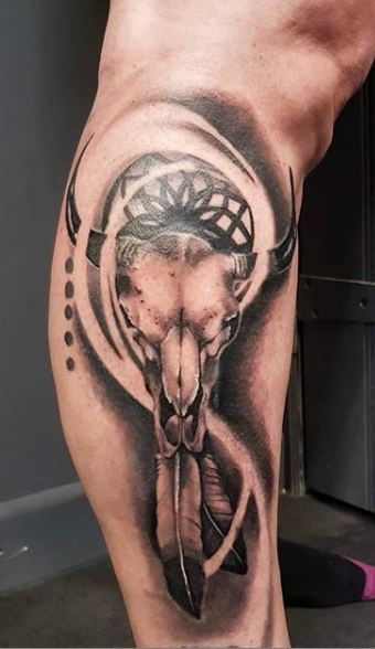 Ganesha God Photo Realism Blackwork Tattoo By Rene Cristobal - Iron Palm  Tattoos & Body Piercing