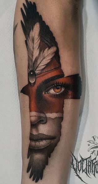 Native American Tattoo 35