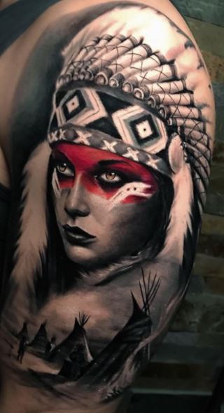 Is this cultural apropriation (white girl with Native American tattoo)? I  was planning to do a similar tattoo : r/TattooDesigns