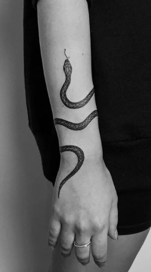 49 Gorgeous Snake Tattoos for Women with Meaning  Our Mindful Life