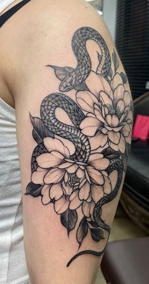 Get Inspired With These Snake Tattoo Ideas For Your Upper Arm