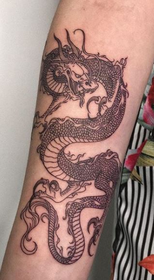 170 Dragon Tattoo Meaningful Ideas  Inspirations