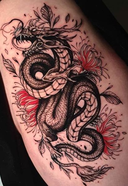 20 Epic Chinese Dragon Tattoo Ideas & Inspiration - Brighter Craft  Dragon  tattoos for men, Dragon tattoo designs, Dragon tattoo for women