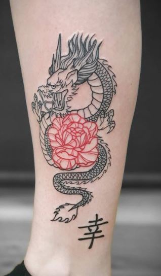 Japanese dragon tattoo 02