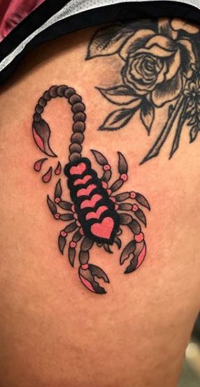 Details 79 scorpio flower tattoo best  thtantai2