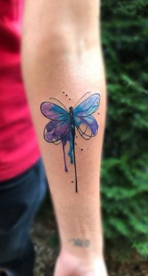 Aggregate more than 81 dragonfly and flower tattoo  thtantai2