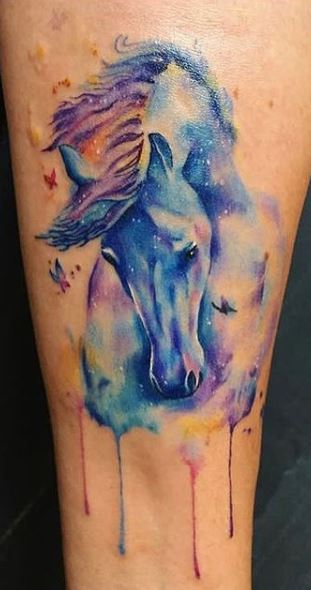 Horse tattoo how to express your love for these noble animals   Онлайн  блог о тату IdeasTattoo