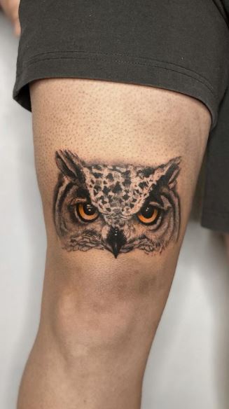 40 Realistic Owl Tattoo Designs For Men  Nocturnal Bird Ideas