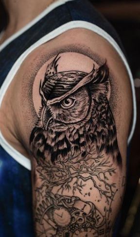 Share more than 71 3d owl tattoo best  vovaeduvn