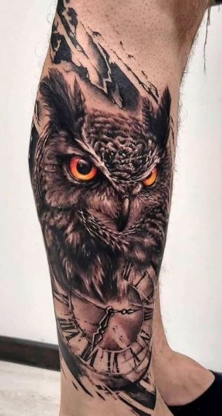 Owl Tattoos - Their Meaning Plus 14 Stunning Examples