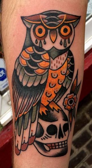 15 Cute Owl Tattoo Designs And Meanings  Styles At Life