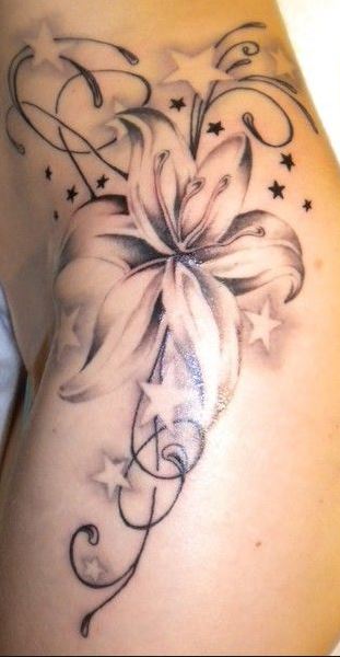 11 Small Stars Tattoos On Thigh  Tattoo Designs  TattoosBagcom