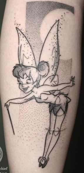 101 Amazing Tinkerbell Tattoo Designs You Need To See!