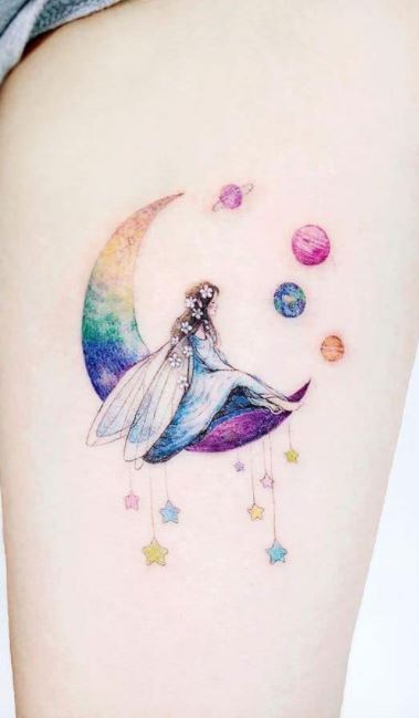 Moon Tattoo Get Your Feminine Side On