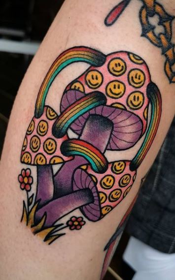 Mushroom family tattoo  Tattoogridnet
