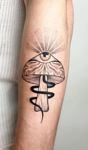 Are we allowed to get a tattoo like this Is the mushroom a drug reference   rnewtothenavy