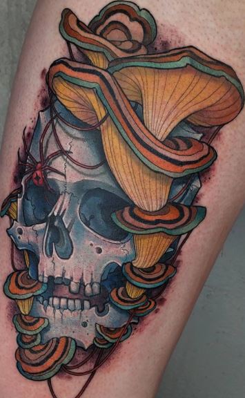 30 Amazing Mushroom Tattoo Design Ideas and What They Mean  Saved Tattoo