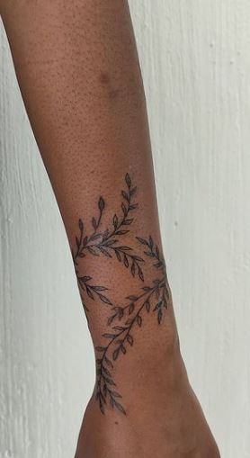 Cucumber vine around my arm Done by Andrea Burg at Iconic Tattoos in  Detroit MI  rtattoos