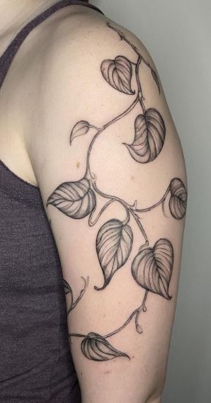 30 Elegant Vine Tattoos You Must Try – Page 29 – DiyBig