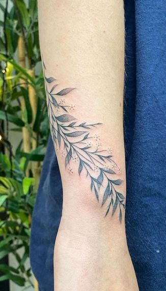 climbing plant tattoo｜TikTok Search