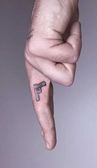 50 Gun Tattoos: Simple, Small, Hand For Men & Women - DMARGE