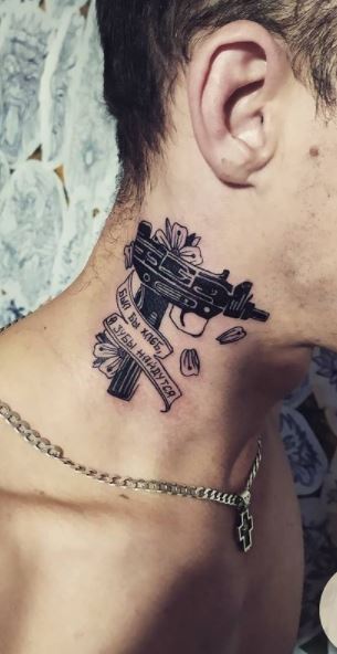 432 Gun Tattoos For Men Stock Photos HighRes Pictures and Images  Getty  Images