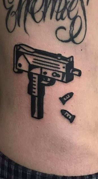 55 Gun Tattoos Tattoo Designs Ideas Tattoo Me Now