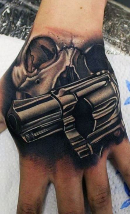 al capone tommy gun tattoo