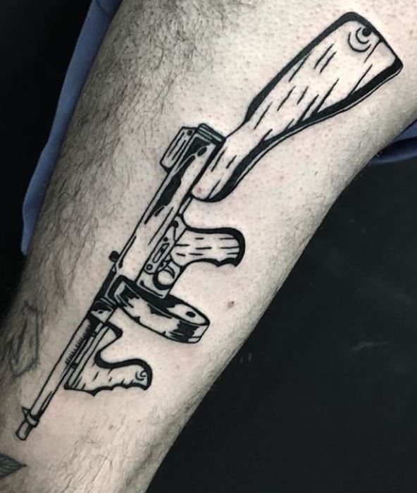 58 Most Amazing Pistol Tattoos  Designs