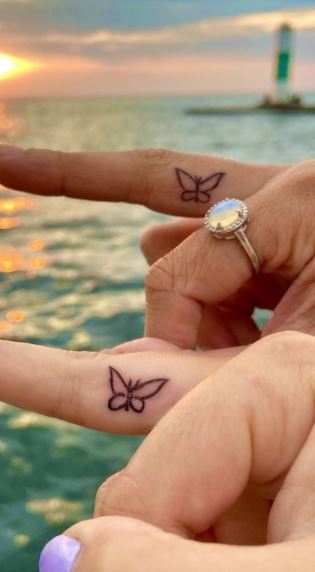 Pretty Grotesque Tattoos  Perfect disney sister tattoos or for besties  